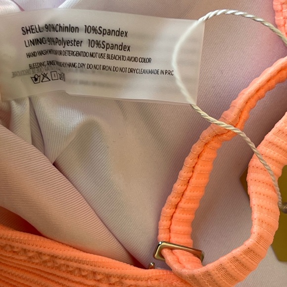 HILINKER 2 Piece Bikini High Waisted Bandeau Bathing Suit Swimsuit- Size XL - Picture 6 of 7